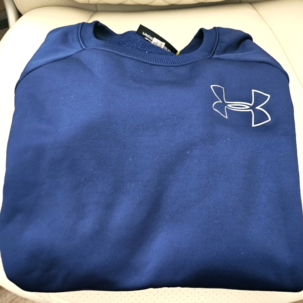Under Armour Navy Blue Sweatshirt XL